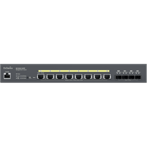 ECS2512FP Cloud Managed 8-Port 240W PoE++ Multi-Gigabit 2.5 Gb Switch with 4 x SFP+ Uplink Ports