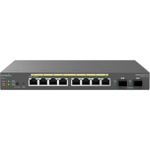 EWS2910P EnGenius Fit Gigabit 8-Port 55W PoE+ Switch with 2 SFP Ports