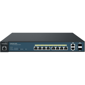 EWS5912FP 8-Port Managed Gigabit 130W PoE+ Network Switch