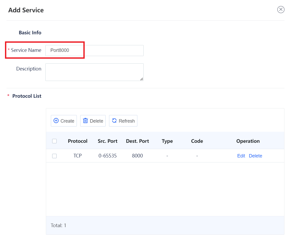 Ruijie Firewall Port Forwarding