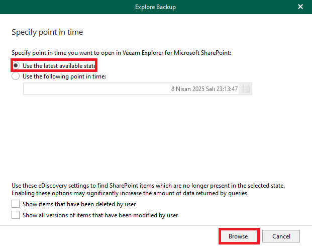 Veeam Backup for Microsoft 365 ile Tenant to Tenant Migration